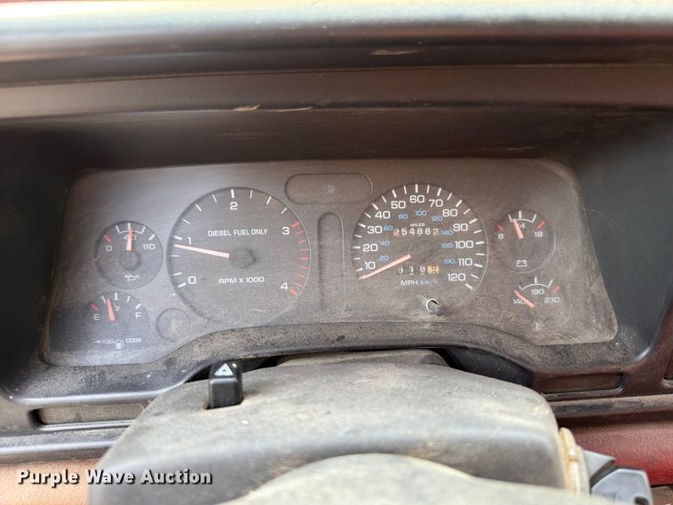 image for item OE9686 1995 Dodge Ram 3500 utility bed pickup truck