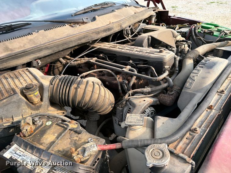 image for item OE9686 1995 Dodge Ram 3500 utility bed pickup truck