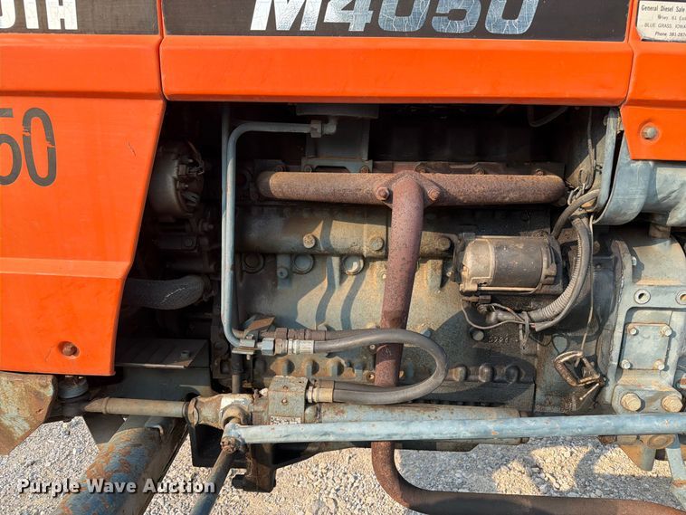 image for item OE9687 Kubota M4050 tractor