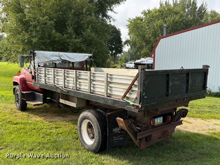 image for item OE9688 1991 Chevrolet Kodiak C5500  dump truck