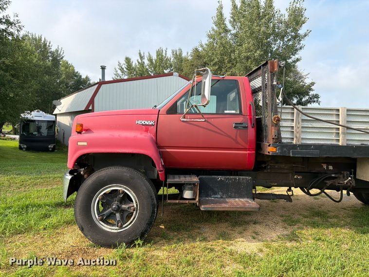 image for item OE9688 1991 Chevrolet Kodiak C5500  dump truck