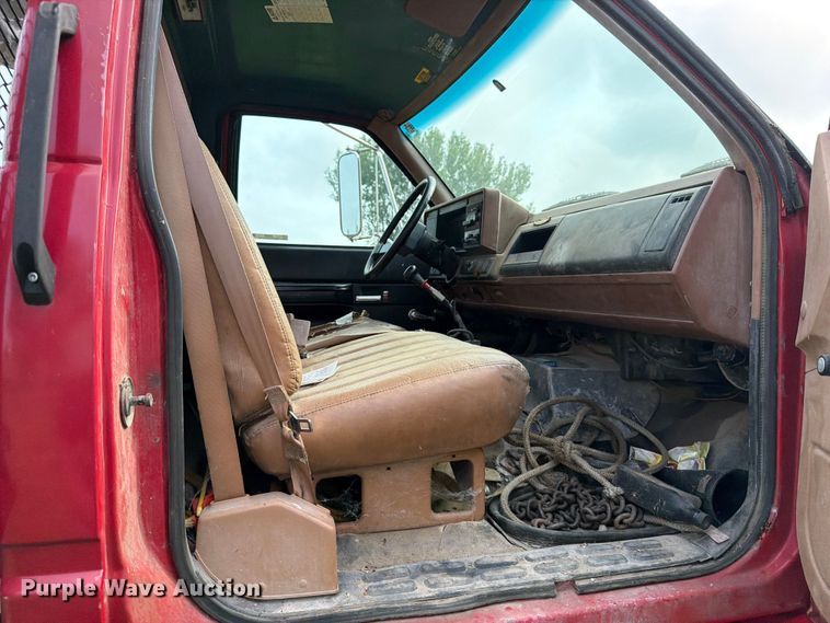 image for item OE9688 1991 Chevrolet Kodiak C5500  dump truck