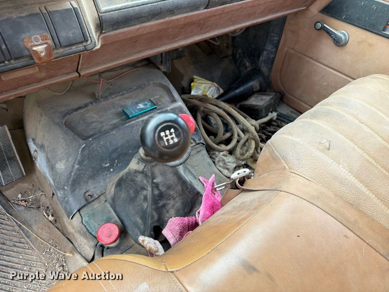 image for item OE9688 1991 Chevrolet Kodiak C5500  dump truck