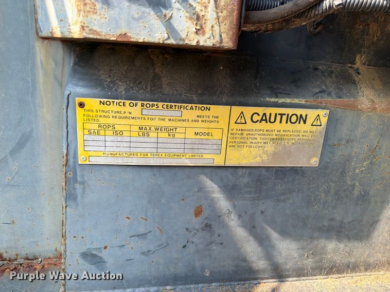 image for item OE9691 1990 Terex 2566 articulated haul truck