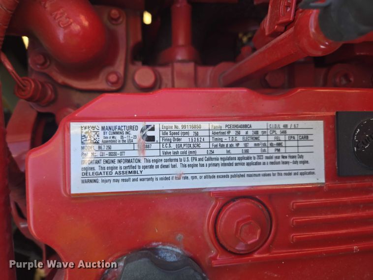 image for item YA1861 2024 Freightliner Business Class M2 bucket truck