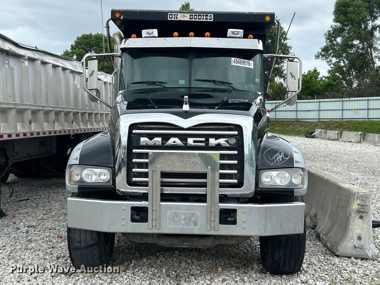 image for item YA2769 2017 Mack GU713 dump truck