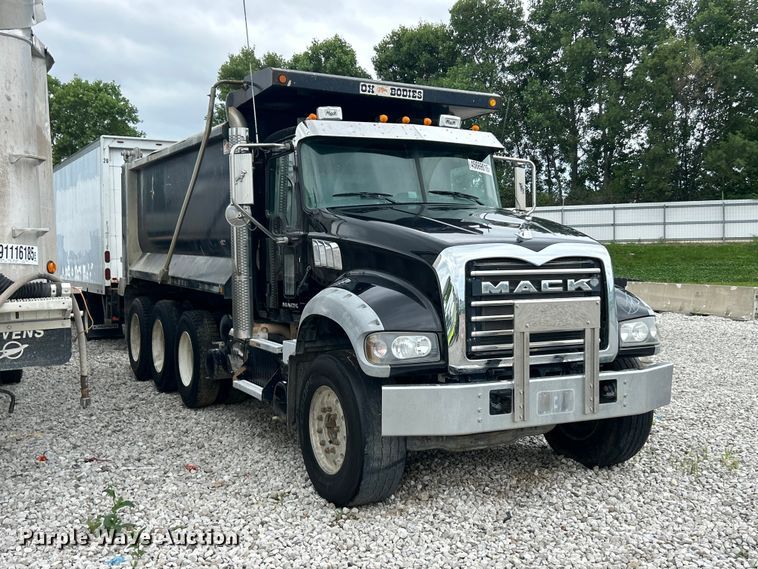 image for item YA2769 2017 Mack GU713 dump truck