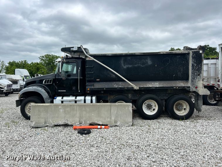 image for item YA2769 2017 Mack GU713 dump truck