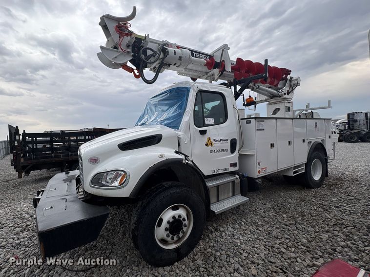image for item YA3007 2025 Freightliner Business Class M2 digger derrick truck