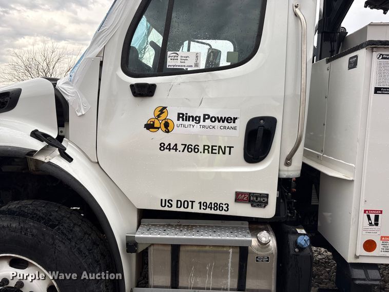 image for item YA3007 2025 Freightliner Business Class M2 digger derrick truck
