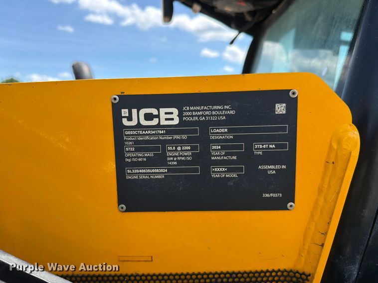 image for item YA3815 2024 JCB 3TS-8T NA tracked skid steer loader