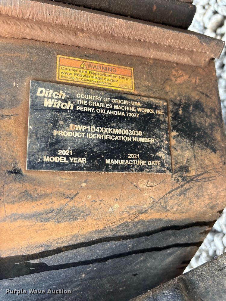 image for item YA4121 2021 Ditch Witch R300 cable plow