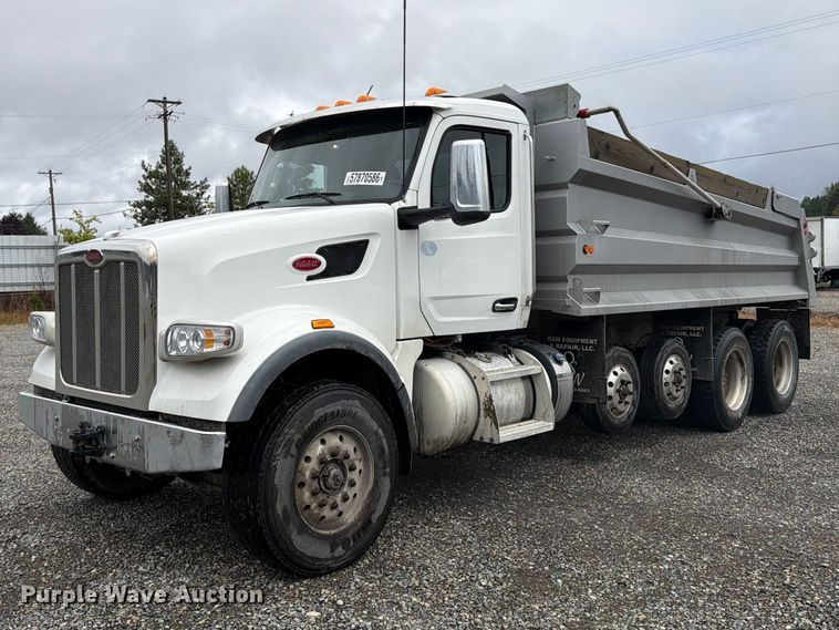 image for item YA4164 2025 Peterbilt 567 dump truck