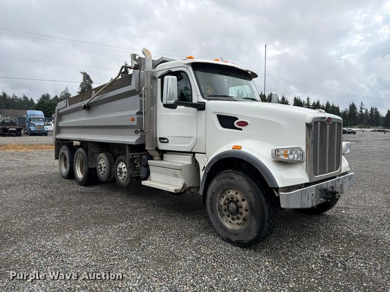 image for item YA4164 2025 Peterbilt 567 dump truck