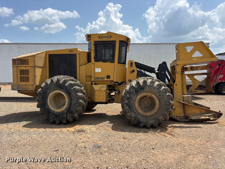 image for item YA4176 2024 Weiler B670A feller buncher