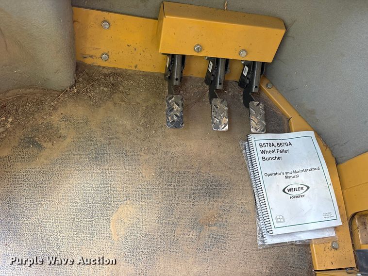 image for item YA4176 2024 Weiler B670A feller buncher