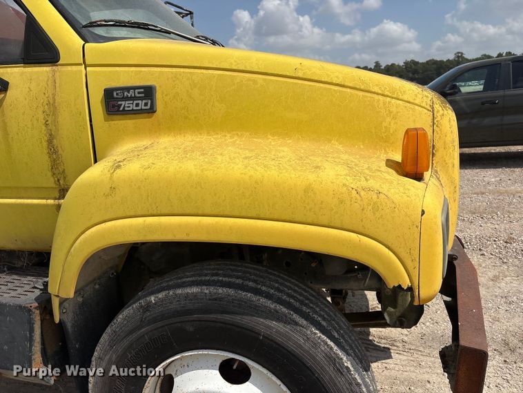 image for item YA4278 1997 GMC C7 water truck