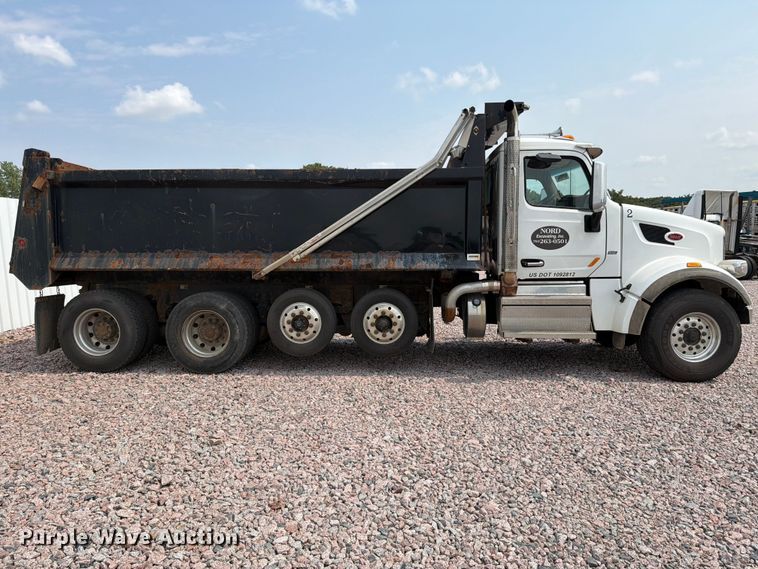 image for item YA4287 2018 Peterbilt 567 dump truck