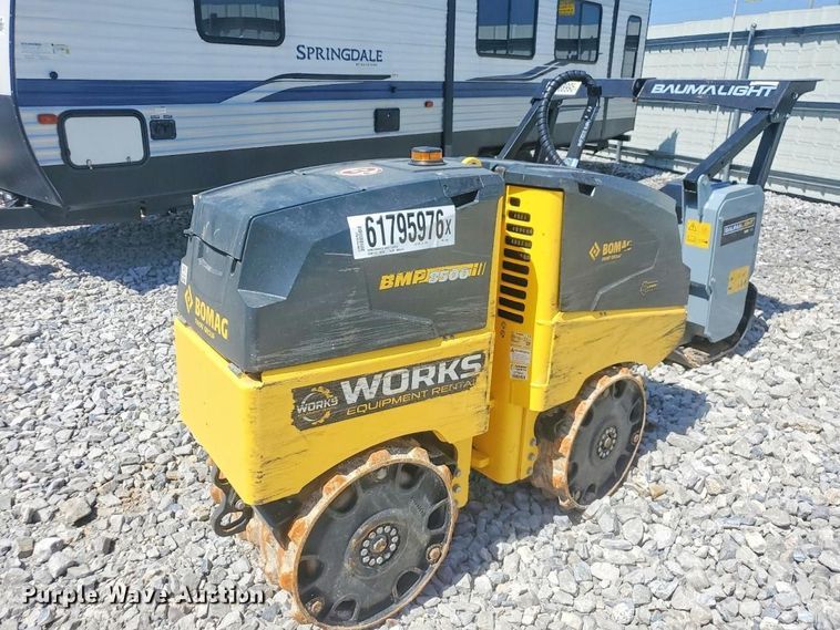 2025 Bomag BMP 8500 trench compactor