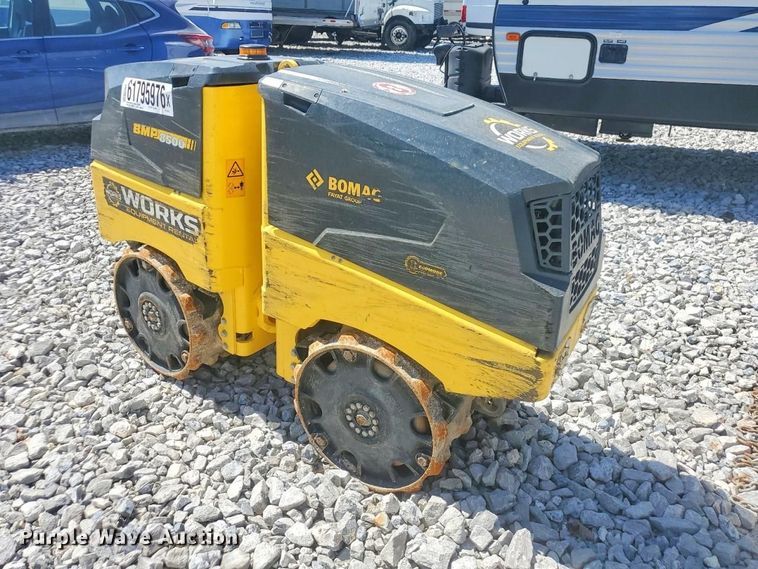 image for item YA4332 2025 Bomag BMP 8500 trench compactor