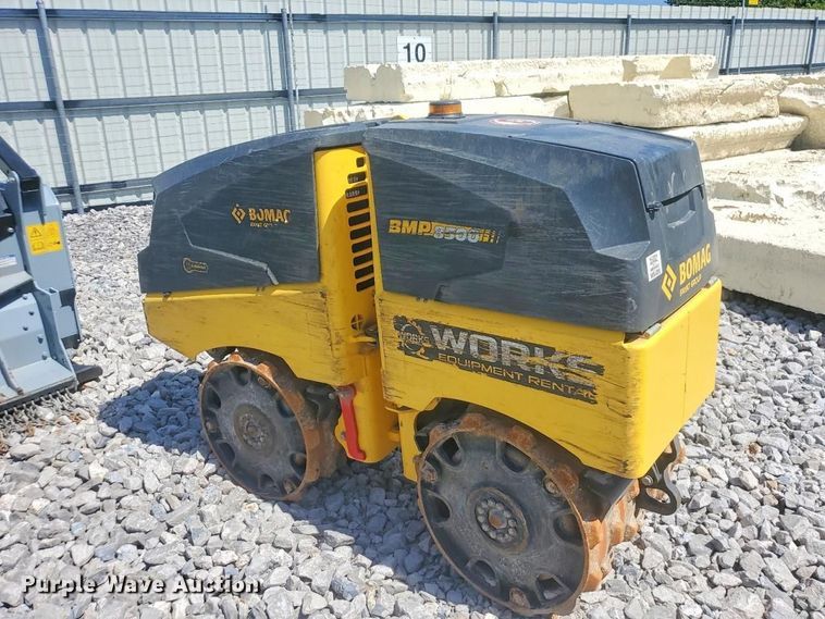 image for item YA4332 2025 Bomag BMP 8500 trench compactor
