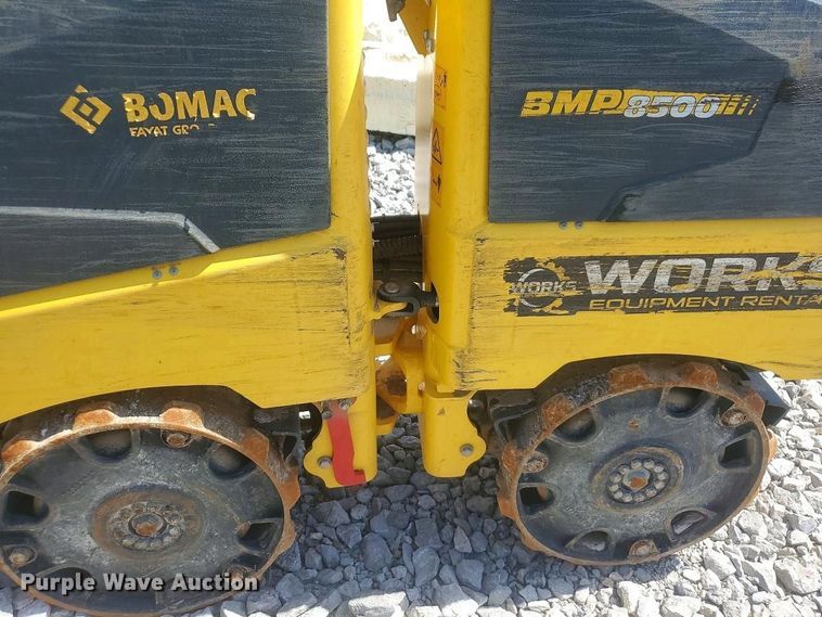 image for item YA4332 2025 Bomag BMP 8500 trench compactor