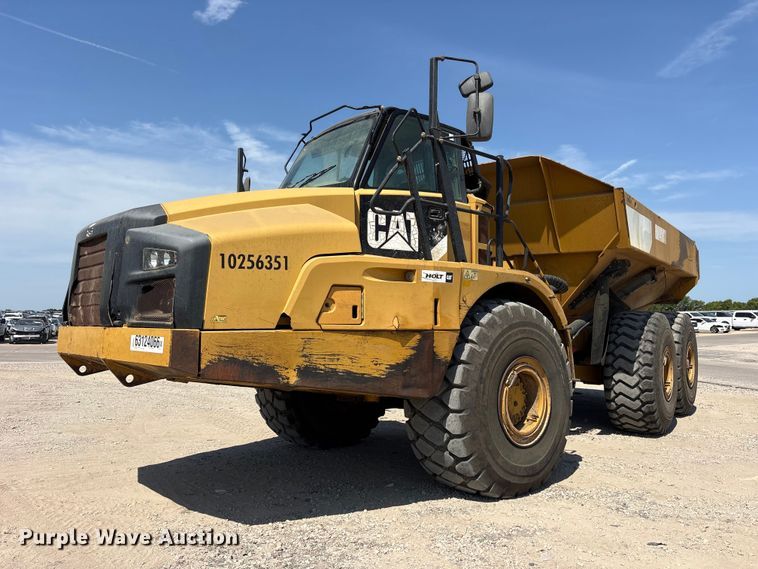 2013 Caterpillar 740B articulated haul truck
