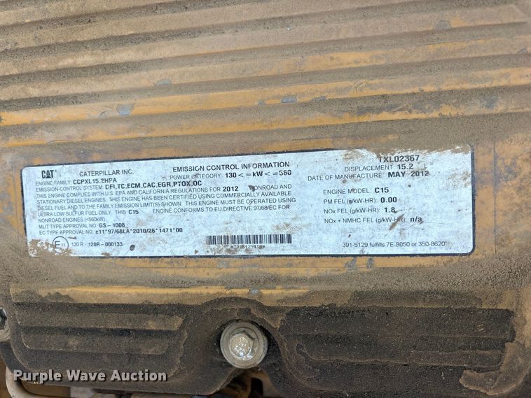 image for item YA4333 2013 Caterpillar 740B articulated haul truck