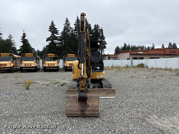 image for item YA4537 2017 Caterpillar 305E2 CR mini excavator