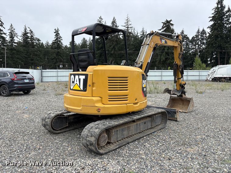 image for item YA4537 2017 Caterpillar 305E2 CR mini excavator