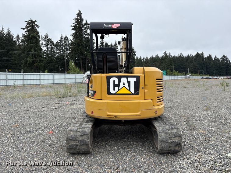 image for item YA4537 2017 Caterpillar 305E2 CR mini excavator