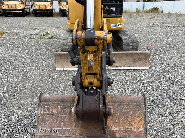 image for item YA4537 2017 Caterpillar 305E2 CR mini excavator