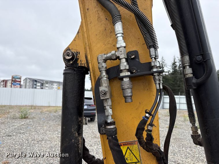 image for item YA4537 2017 Caterpillar 305E2 CR mini excavator