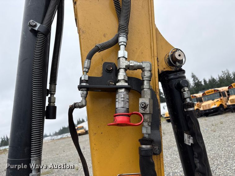 image for item YA4537 2017 Caterpillar 305E2 CR mini excavator