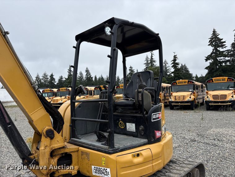 image for item YA4537 2017 Caterpillar 305E2 CR mini excavator