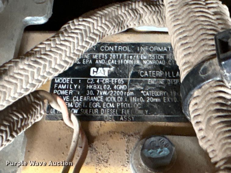 image for item YA4537 2017 Caterpillar 305E2 CR mini excavator