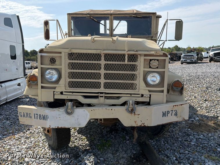 image for item YA4601 AM General M923 flatbed truck