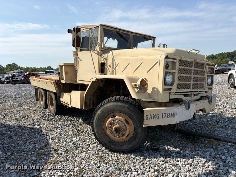 image for item YA4601 AM General M923 flatbed truck