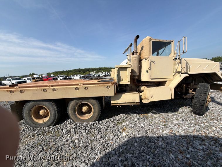 image for item YA4601 AM General M923 flatbed truck