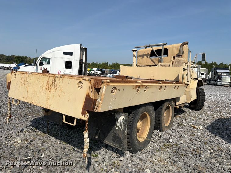 image for item YA4601 AM General M923 flatbed truck
