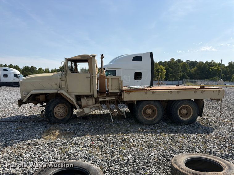 image for item YA4601 AM General M923 flatbed truck