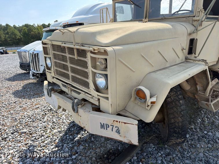 image for item YA4601 AM General M923 flatbed truck