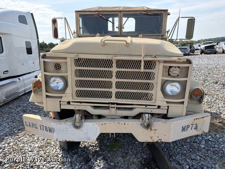 image for item YA4601 AM General M923 flatbed truck