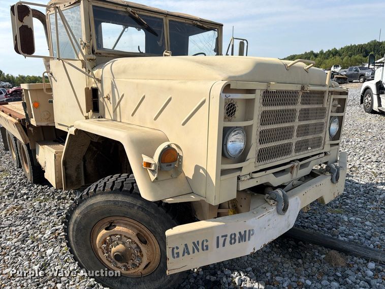 image for item YA4601 AM General M923 flatbed truck