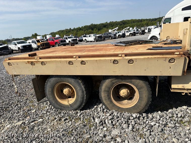 image for item YA4601 AM General M923 flatbed truck