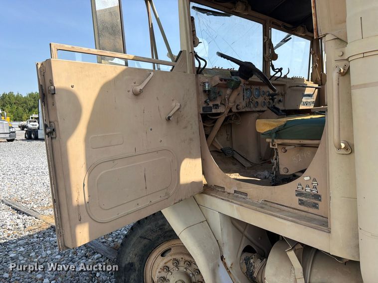 image for item YA4601 AM General M923 flatbed truck