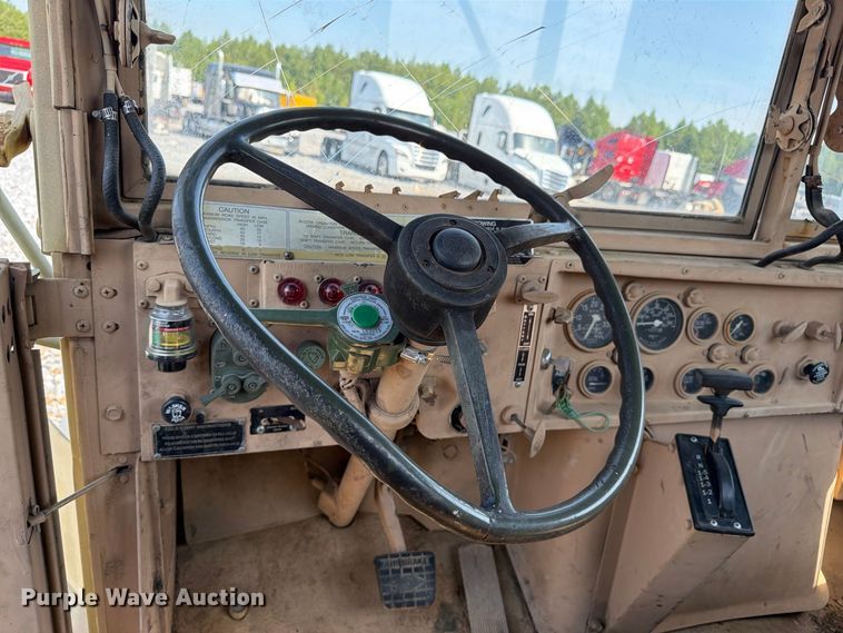 image for item YA4601 AM General M923 flatbed truck