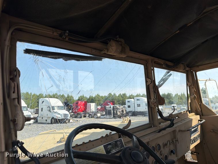 image for item YA4601 AM General M923 flatbed truck