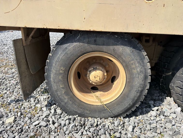 image for item YA4601 AM General M923 flatbed truck