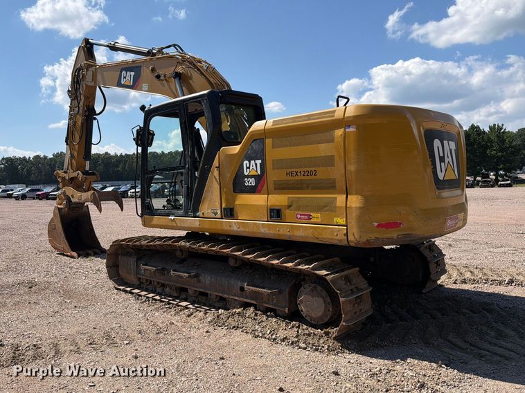 image for item YA4705 2019 Caterpillar 320 excavator